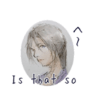 むくわれない人 Ver gray（個別スタンプ：9）