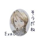 むくわれない人 Ver gray（個別スタンプ：20）
