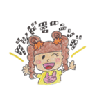 かわいい◎おんなのこ＾＾（個別スタンプ：1）