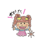 かわいい◎おんなのこ＾＾（個別スタンプ：3）