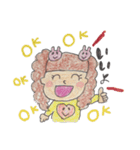 かわいい◎おんなのこ＾＾（個別スタンプ：5）