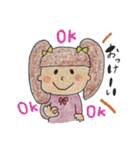かわいい◎おんなのこ＾＾（個別スタンプ：6）