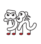 もじもじモンスター！！（個別スタンプ：21）