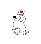 かえる戯画（個別スタンプ：5）