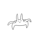 世界に理解のないうさぎ（個別スタンプ：11）