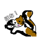 猫物語の中（個別スタンプ：7）