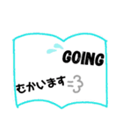 英語・日本語～本～（個別スタンプ：21）