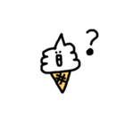 ソフトクリームの日常会話（個別スタンプ：36）