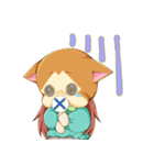 ねこ、かぶってます（個別スタンプ：8）