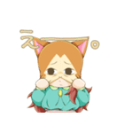 ねこ、かぶってます（個別スタンプ：17）