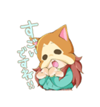 ねこ、かぶってます（個別スタンプ：35）