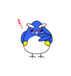 ルリビタキちゃん お仕事向け（個別スタンプ：12）