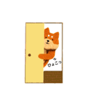 身近なやさしい敬語、柴犬スタンプ（個別スタンプ：36）