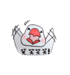 癒やし文鳥スタンプ（個別スタンプ：8）