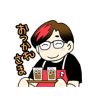 きんぎょ×む～なっつコラボスタンプ（個別スタンプ：3）