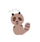 たぬきパンダ（個別スタンプ：1）
