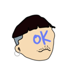 オカッパボーイ（個別スタンプ：4）