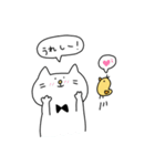 にゃんピヨちゃん（個別スタンプ：3）
