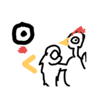 ニワトリ3（個別スタンプ：4）