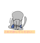 ロシアンブルーにゃんこ（個別スタンプ：15）