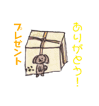可愛いモフモフのトイプードル（個別スタンプ：34）