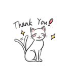 猫の日常使いスタンプ（個別スタンプ：3）