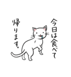 猫の日常使いスタンプ（個別スタンプ：16）