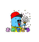 Mr.ブルースキン(1)（個別スタンプ：35）