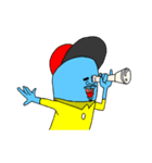Mr.ブルースキン(1)（個別スタンプ：36）