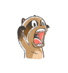 3匹の仔たぬき！（個別スタンプ：24）
