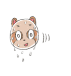 3匹の仔たぬき！（個別スタンプ：35）