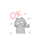 黒猫のキモチ（個別スタンプ：3）