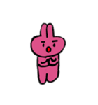 あこのうさちゃんスタンプ（個別スタンプ：12）