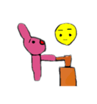 あこのうさちゃんスタンプ（個別スタンプ：14）