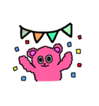 モコモコくま☆（個別スタンプ：21）