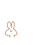 うさぴょんのきもち。（個別スタンプ：15）
