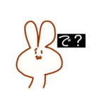 うさぴょんのきもち。（個別スタンプ：19）