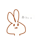 うさぴょんのきもち。（個別スタンプ：22）