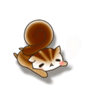 リスとハムスターのスタンプ（個別スタンプ：19）