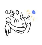 various ago(顎)（個別スタンプ：7）