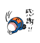ポンプ操法だよ！消防団だよ！（個別スタンプ：8）