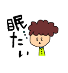 天パの子（個別スタンプ：6）