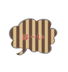 大正ロマンの吹き出し（個別スタンプ：7）