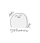 ゆるい顔(カラフル)（個別スタンプ：10）