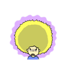 アフロボブのスタンプ（個別スタンプ：10）