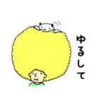 アフロボブのスタンプ（個別スタンプ：14）