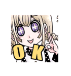 キラキラ女の子の日常スタンプ★（個別スタンプ：1）