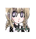 キラキラ女の子の日常スタンプ★（個別スタンプ：16）