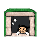 古代人ススムくん4（個別スタンプ：38）