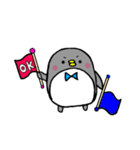 ペンギンのペンタくん。（個別スタンプ：9）